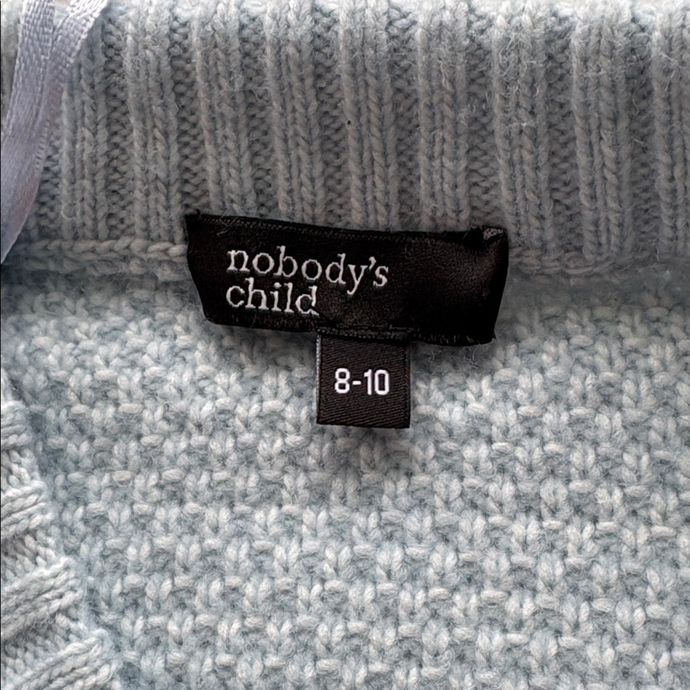 NOBODY’S CHILD Light Blue Knit Sweater 🌟Bundle and Save - 2 items for $30🌟 - Picture 5 of 8
